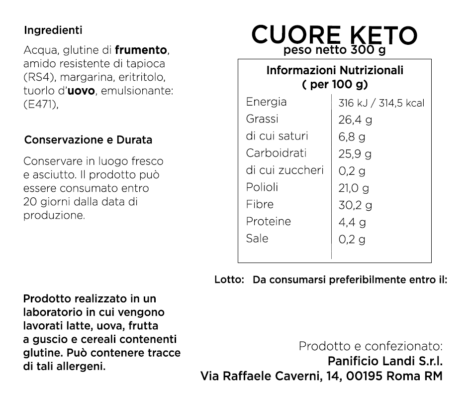 Cuore Keto (300g) - immagine 7