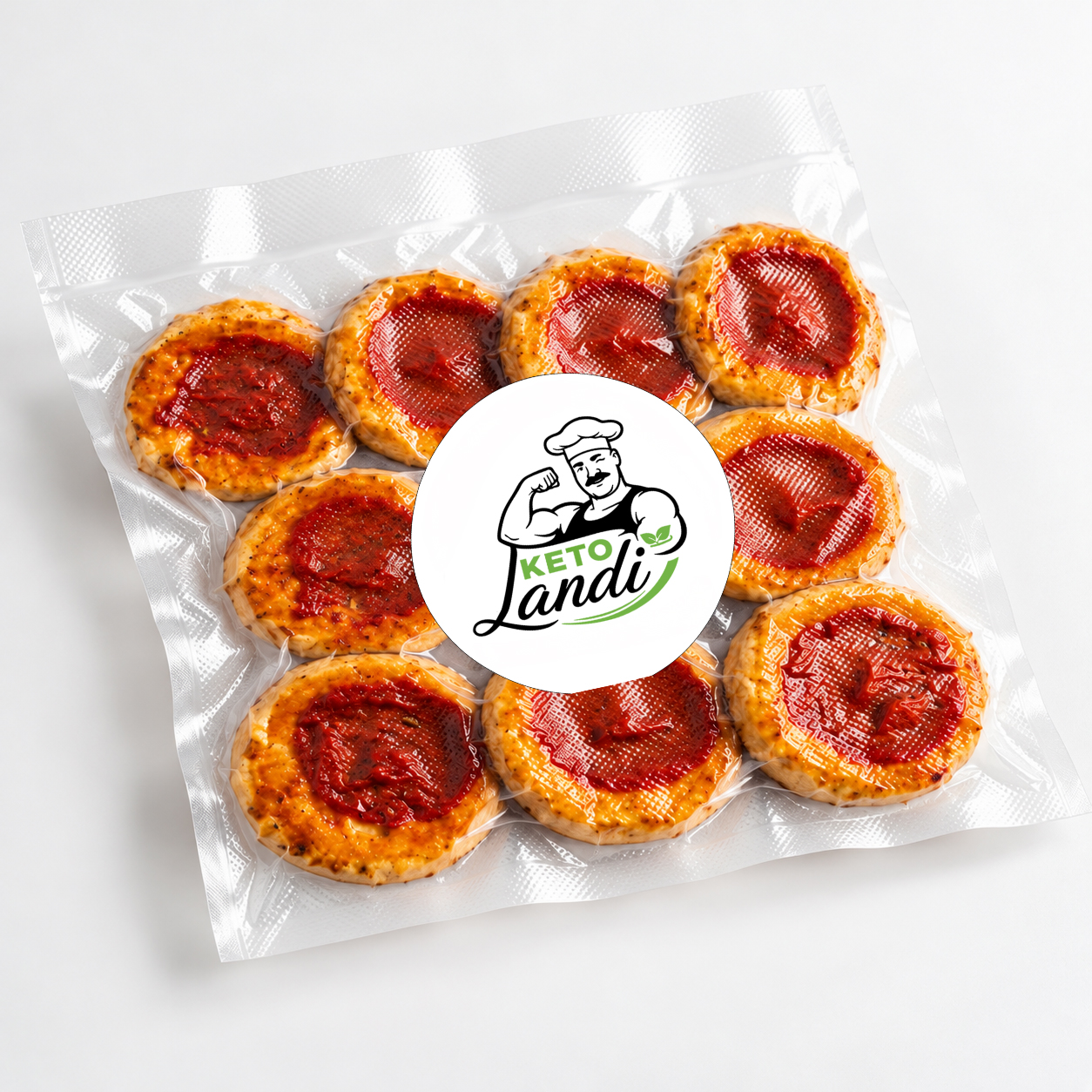 Pizzette sfoglia keto (300g) - immagine 6