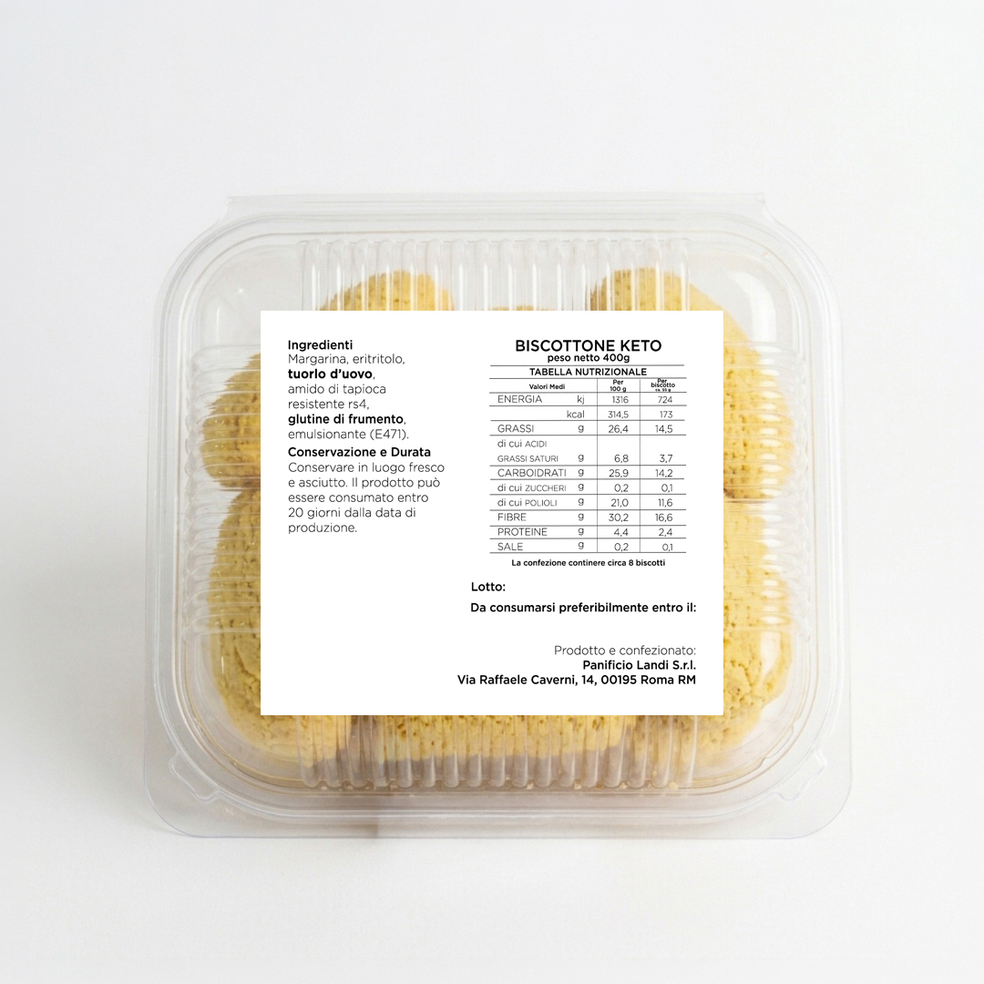 Biscottone keto (400g) - immagine 6